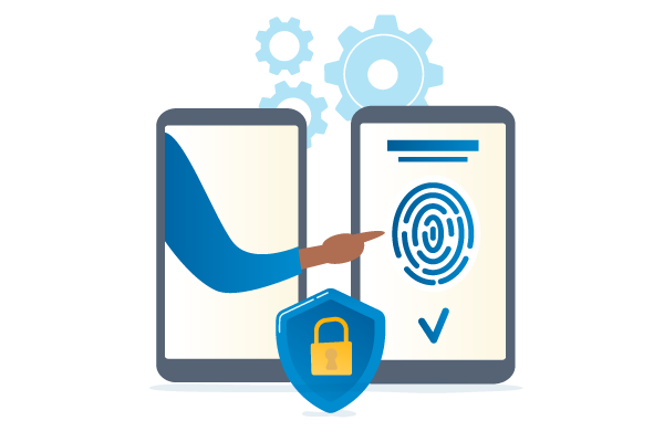 Two devices with authentication