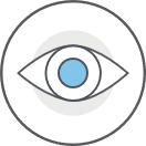 Eye in circle