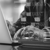 Laptop exchanging large files transfers